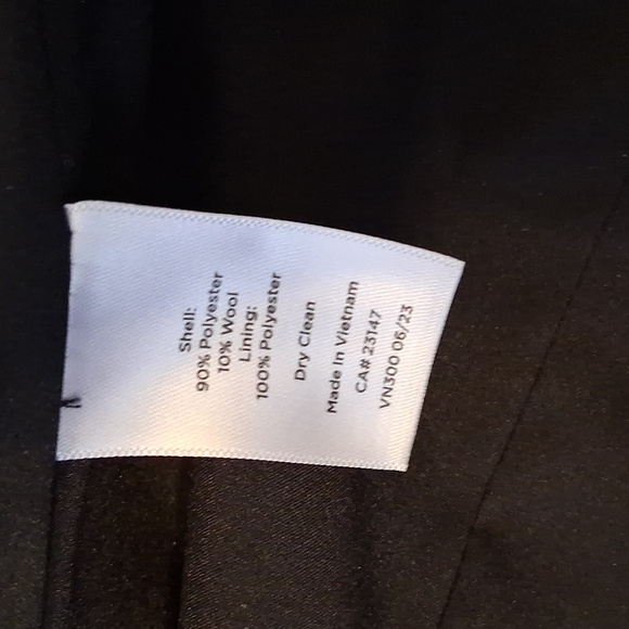 Talbots Black And White Jacket NWOT - Picture 7 of 9